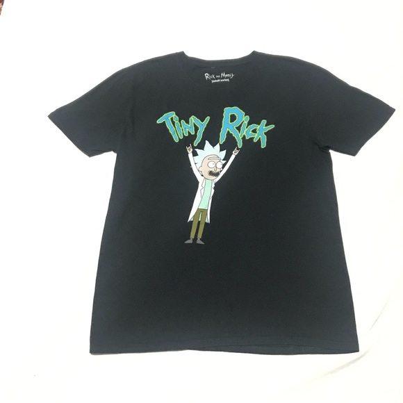 L Large [AS] Adult Swim Ripple Junction Rick and Morty Men’s T Shirt Casual Top - Picture 3 of 6